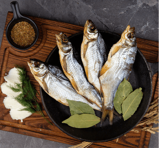 Плотва вяленая | Плотва солена, сушена