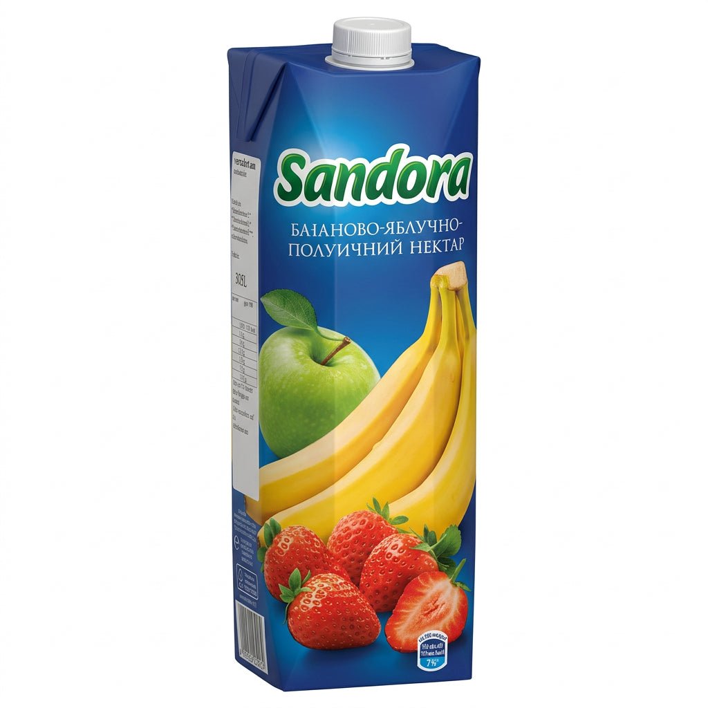 Sandora Banane-Apfel-Erdbeere Nektar T-Pack 0,95l