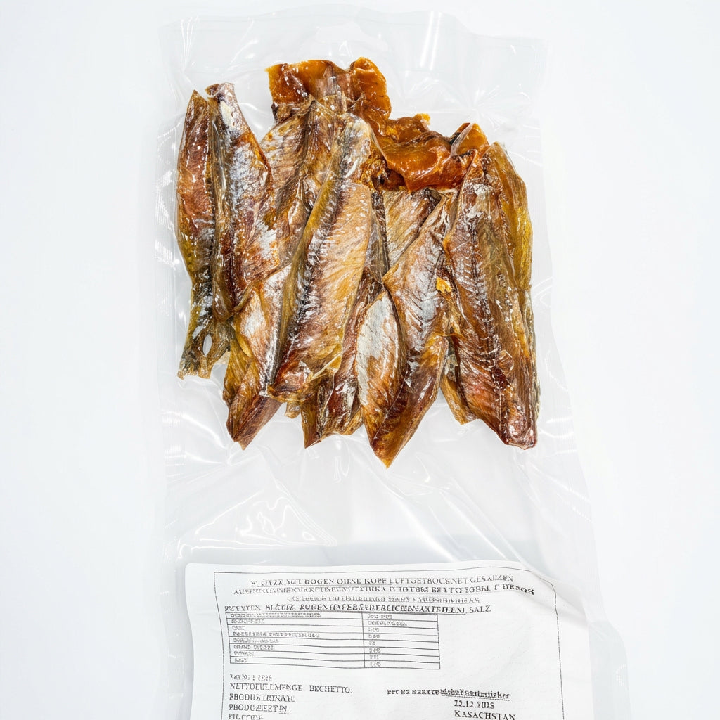 Plötze ohne Kopf und Haut,mit Rogen 150g | Тушка плотвы икряная
