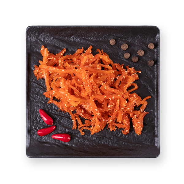 Кальмар с кунжутом