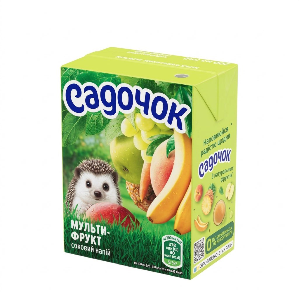 Sadochok Multifrucht m.Fruchtfleisch Nectar 200ml
