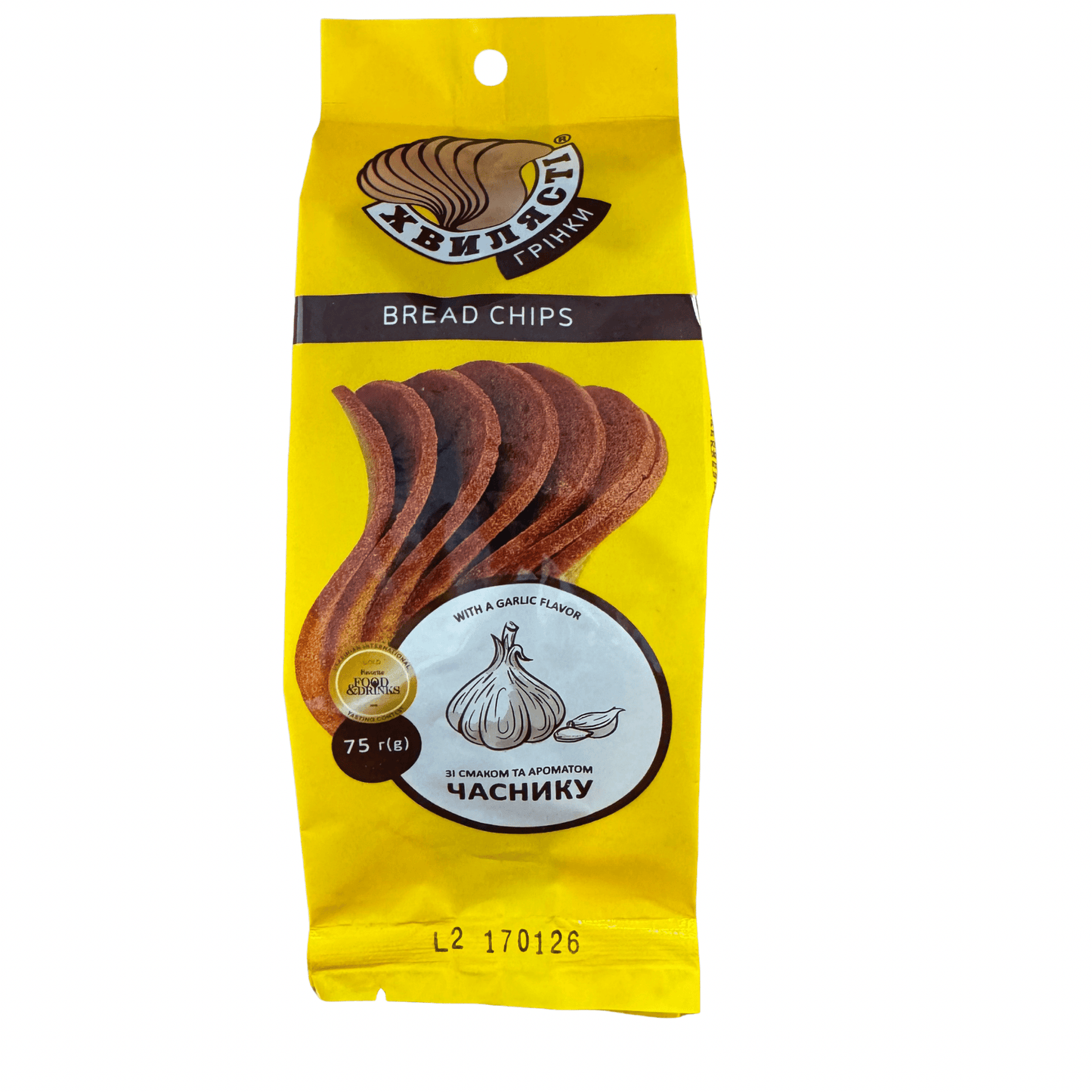 Гренки с чесноком 75г | Weizen-Rogen mit Knoblauch 75g