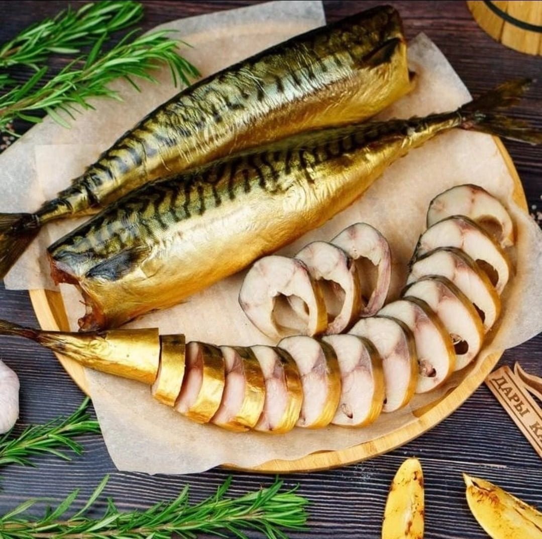 Makrele ohne Kopf - kalt geräuchert 350g