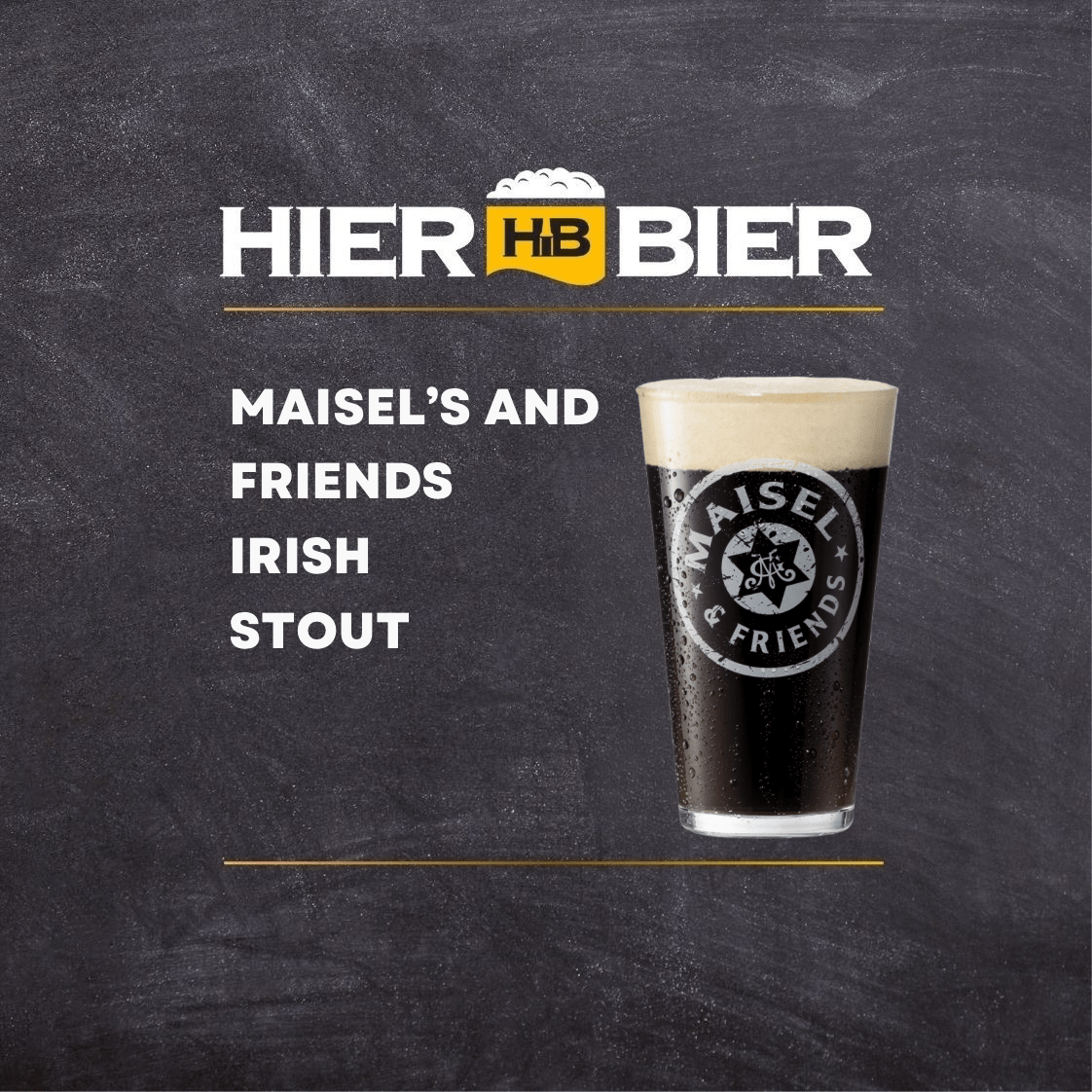 Maisel&friends Irish stout
