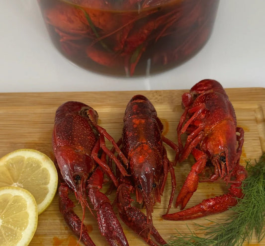 Раки в классическом соусе 