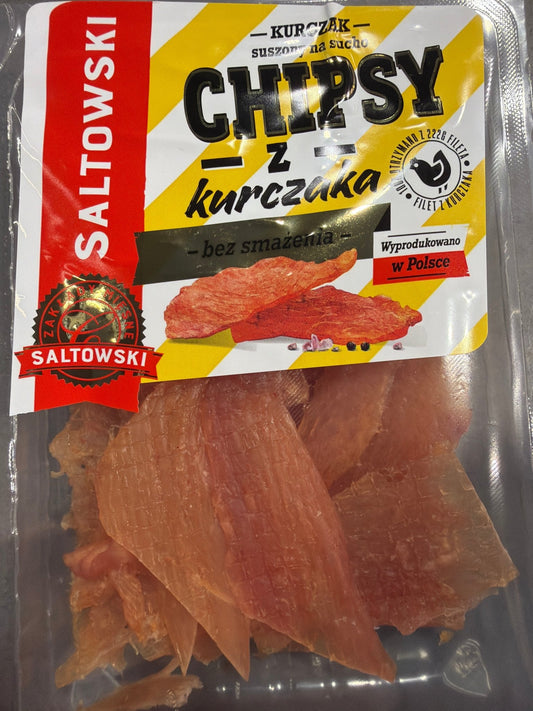 Jerky Hänchenchips geräuchert 100g. Saltowski | Джерки куринные Салтовский