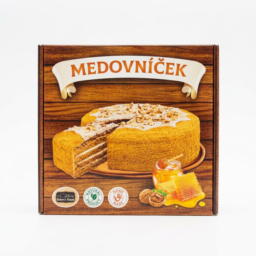 Torte aus Honigteig „Medovik“ 800g