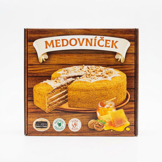 Torte aus Honigteig „Medovik“ 800g