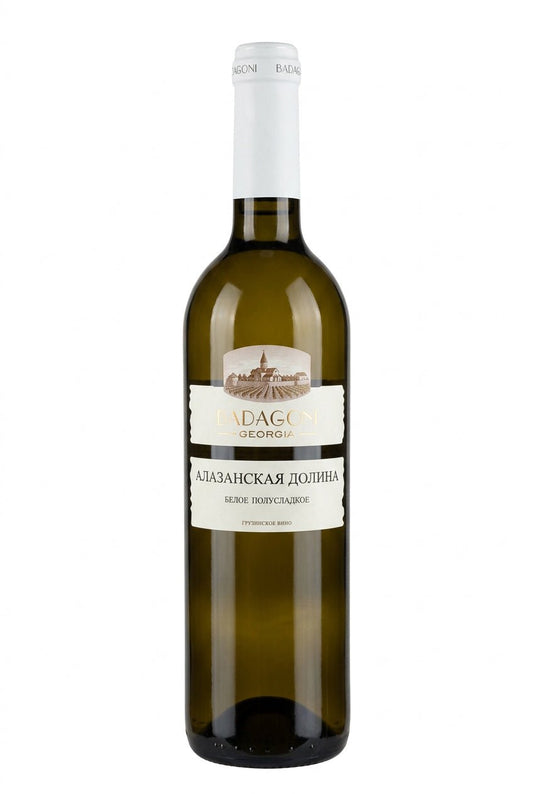 Wein Badagoni Alazani Valley weiß liebl 10%, 0,75l