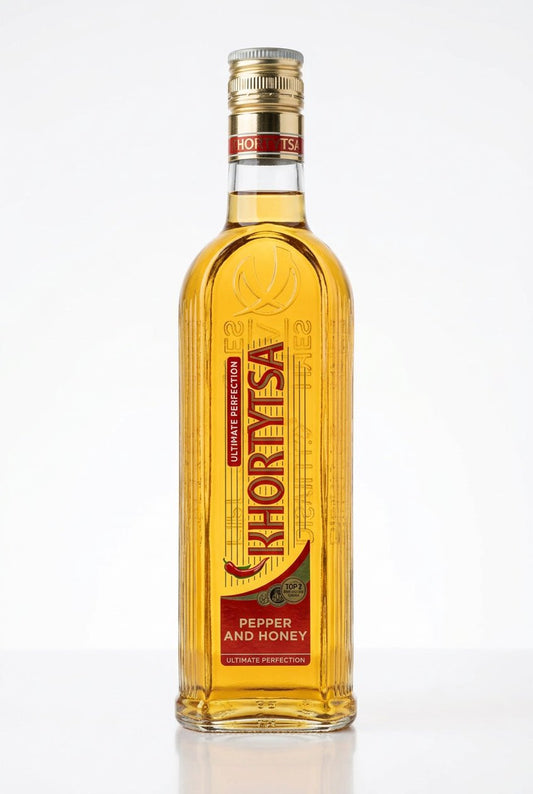 Vodka Khortytsa Honig/Pfeffer 40% 0,5l