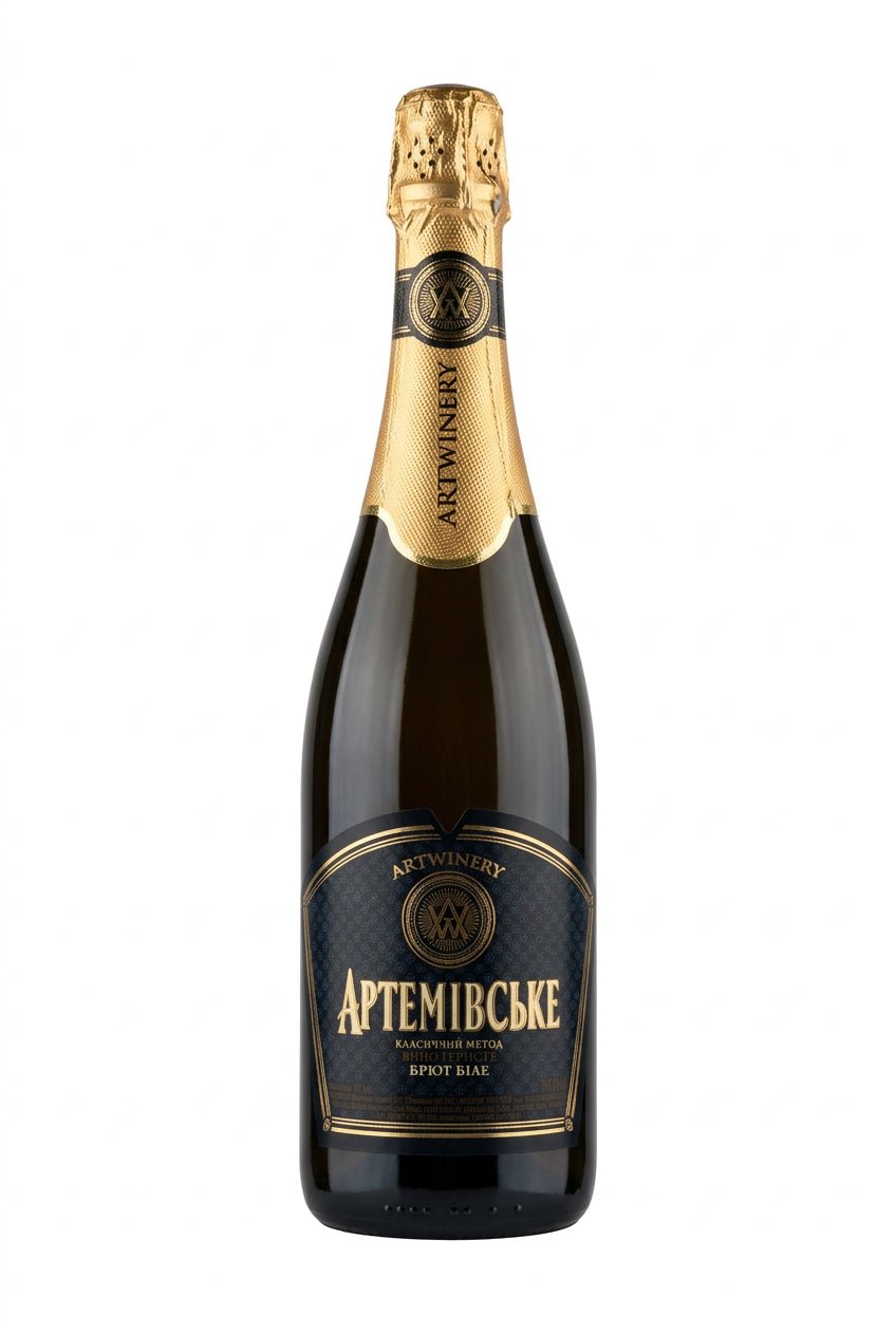 Artemivske Wein, Sekt, weiß, Brut, 12%, 0,75l