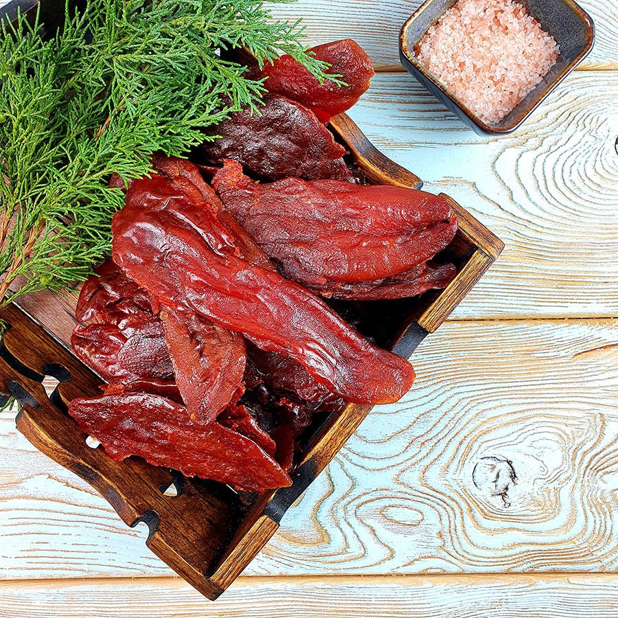 Икрая судака вяленая  100г | Getrockneter Zanderkaviar 100g
