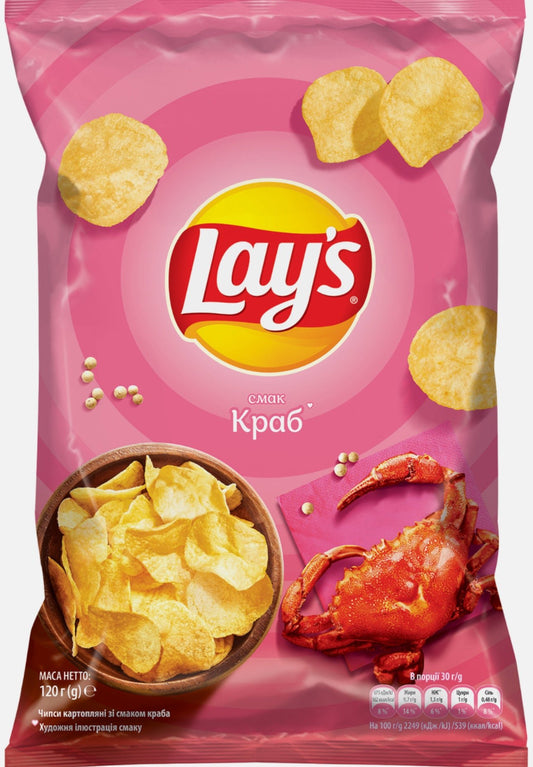 Лейс краб | Lays Krabben 140g