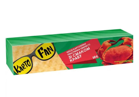КартоФан краб | KartoFan Krabbengeschmack 50g