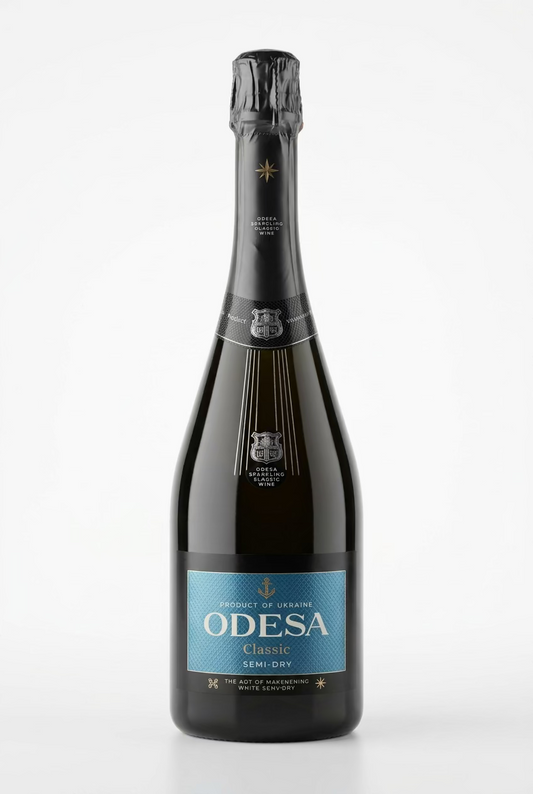 Odesa Schaumwein medium dry, white 12% 0,75l