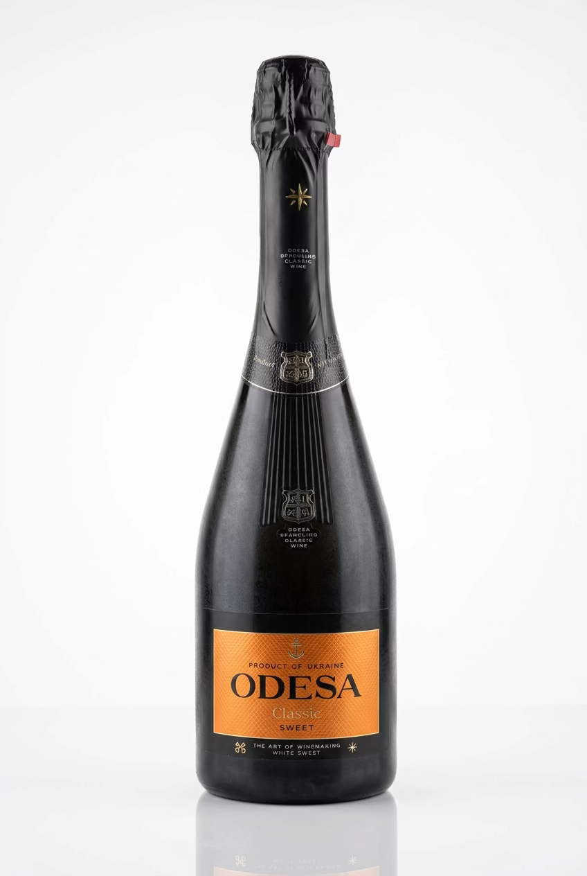 Odesa Schaumwein Golden sweet white 12% 0,75l