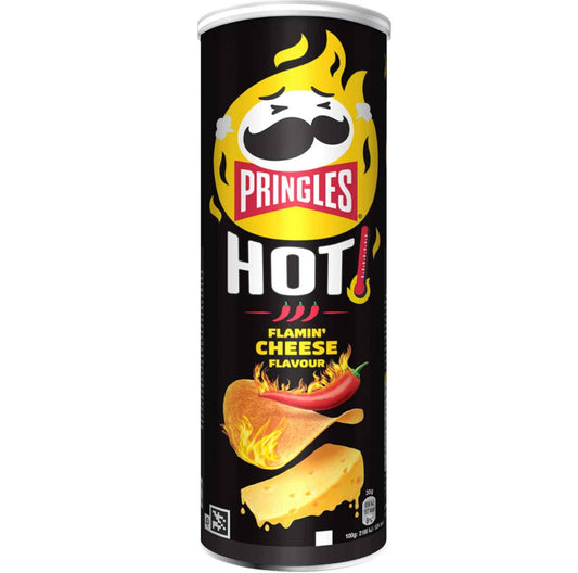 Принглс острые с сыром | Pringles Flamin’ Cheese 165g