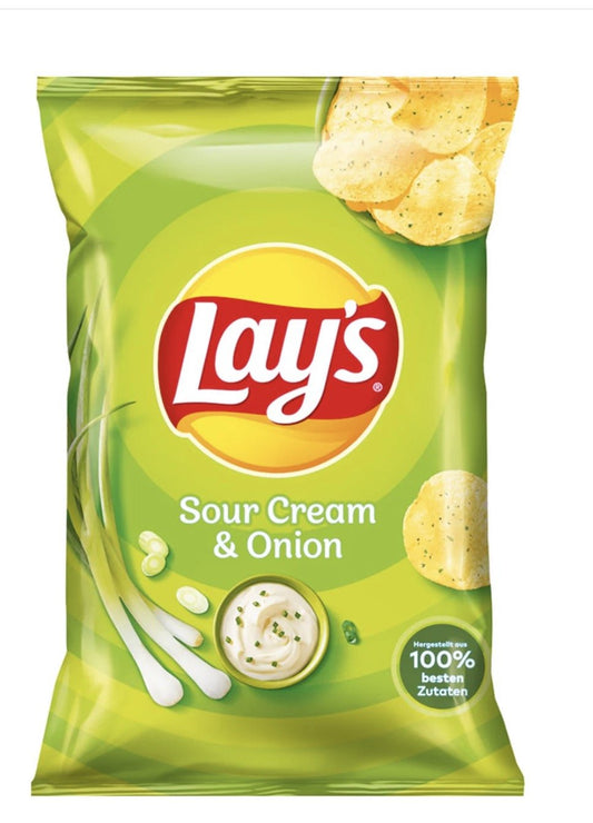 Ley‘s Sous Cream and Onion 150g I Лейс Крем Лук