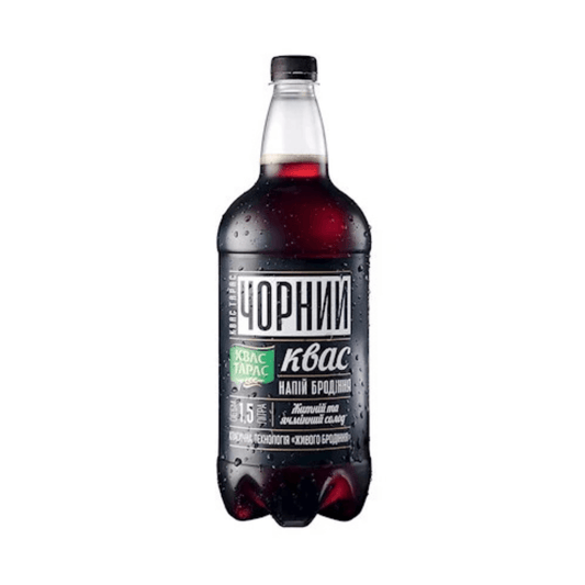 Kwas Taras Live-Gärung Dark 1,5l  incl. Pfand | Квас Тарас тёмный