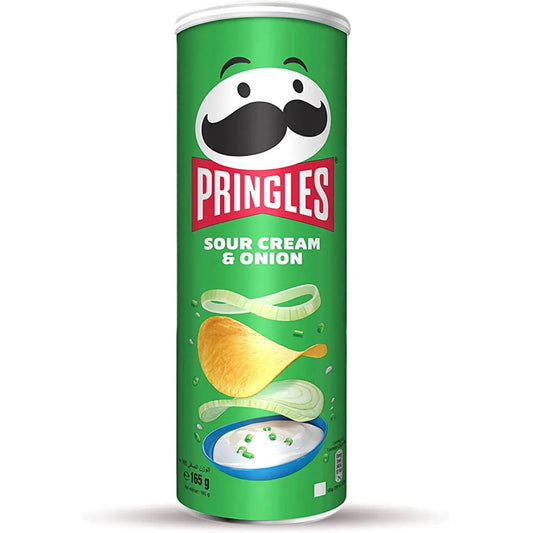 Pringles Sour Cream&Onion | Принглс сметана и лук