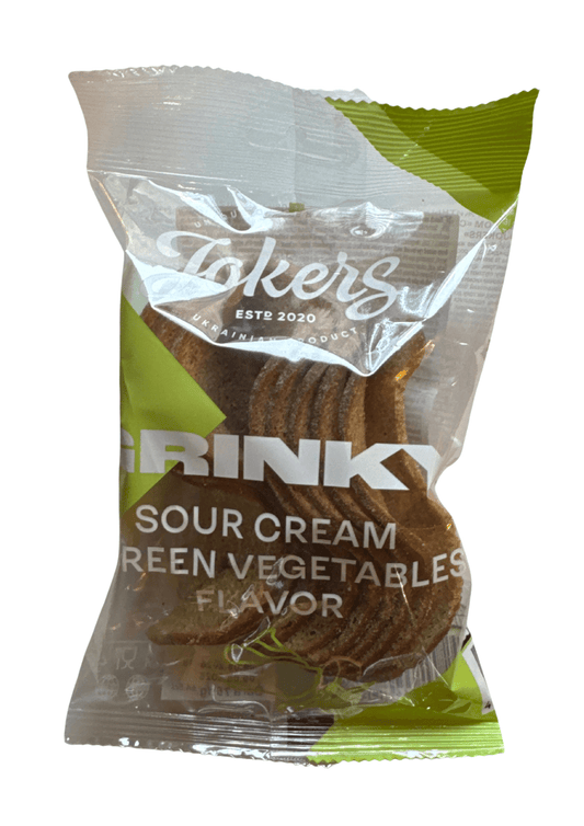 Grinky Sauerrahm und Kräuter 75g | Гренки сметана и зелень