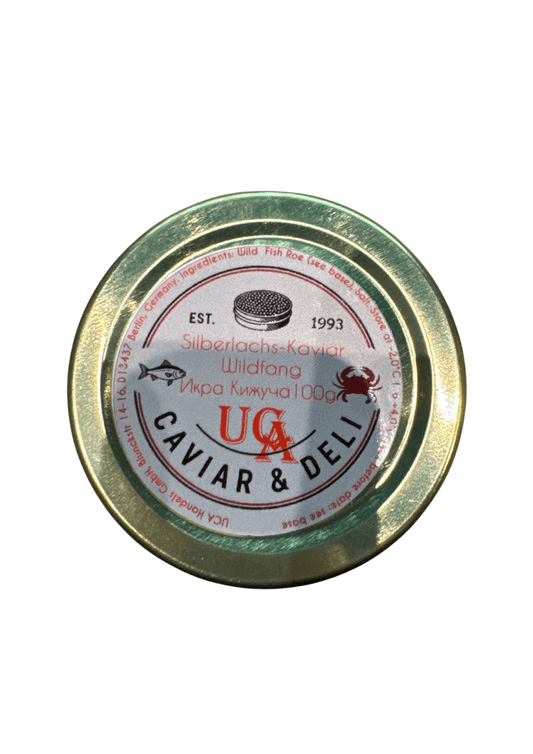 Silberlachs-Kaviar 100g | Икра кижуча