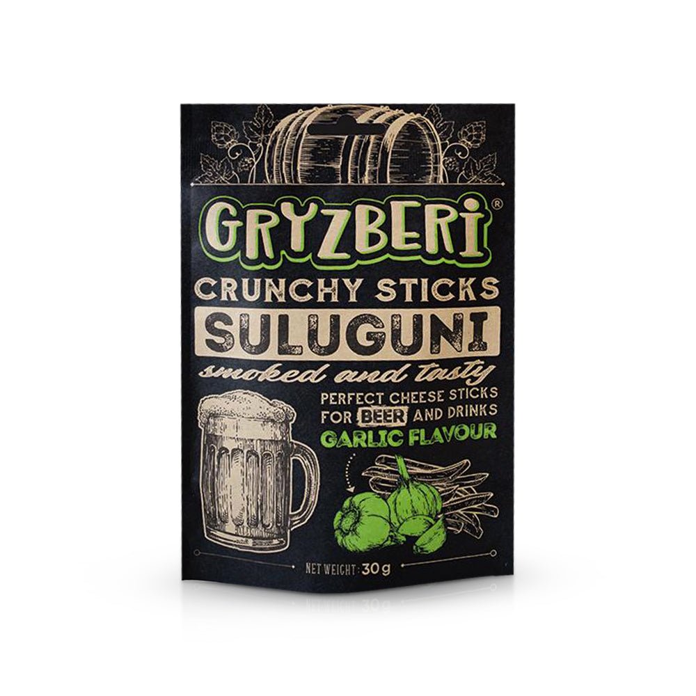 Suluguni Käsestäbchen Knoblauch 30g | Сулугуни палочки с чесноком