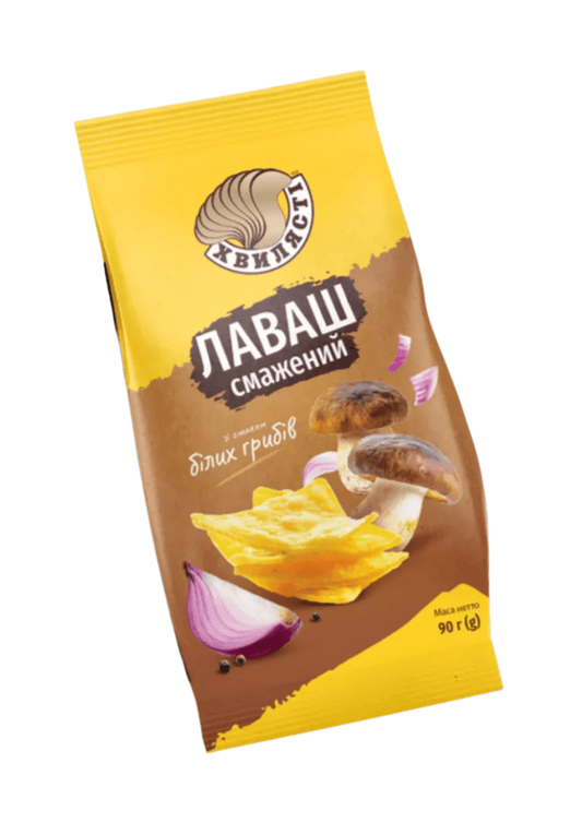 Chips Hvylyasti Lawasch Pilzen | Чипсы лаваш с грибами