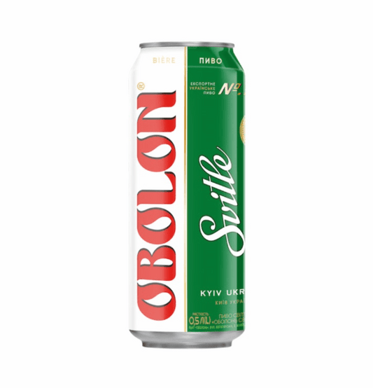 Obolon Hell Dose 0,5 incl. Pfand | Оболонь светлое банка