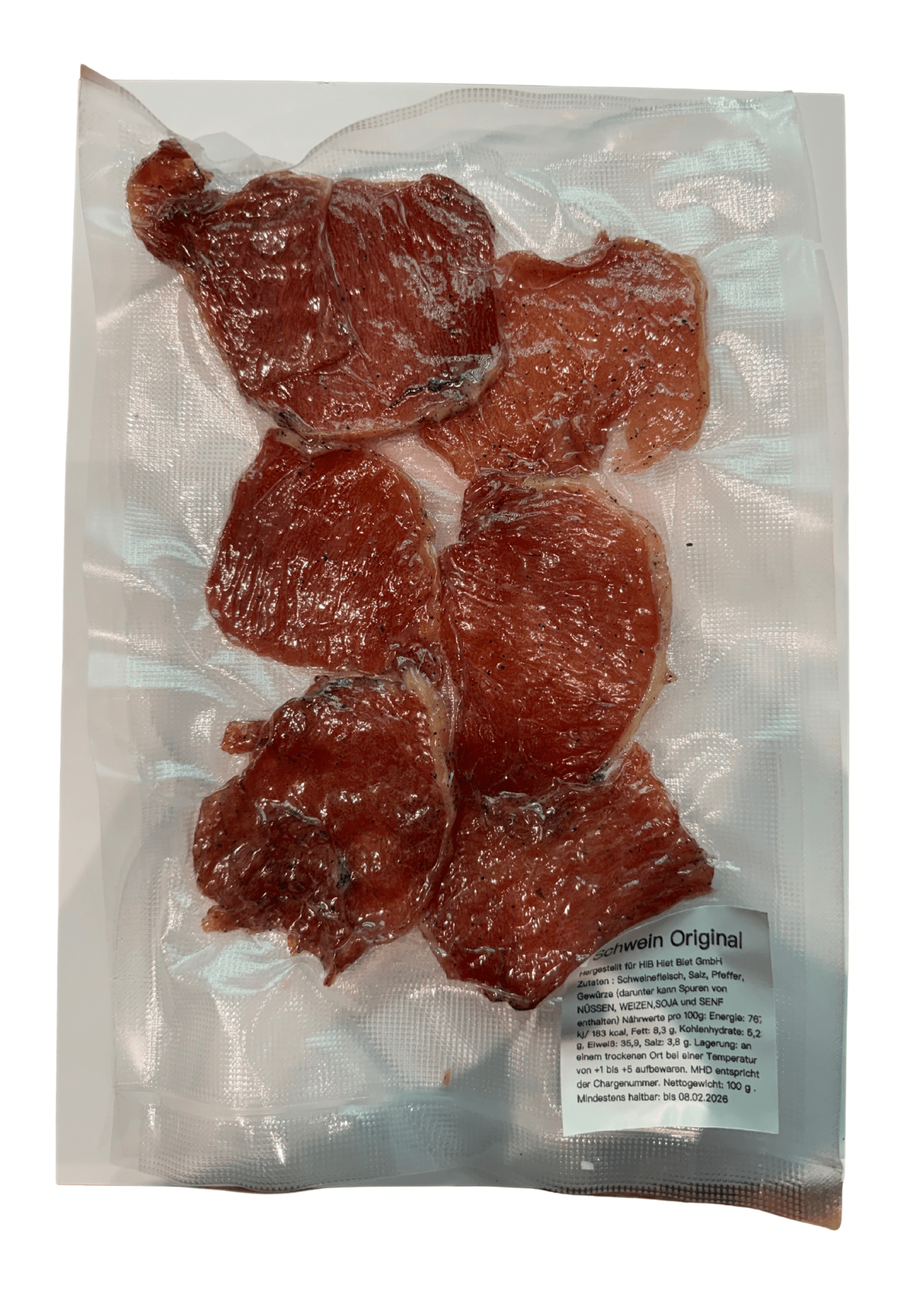 Jerky Schwein Original | Свинина оригинал