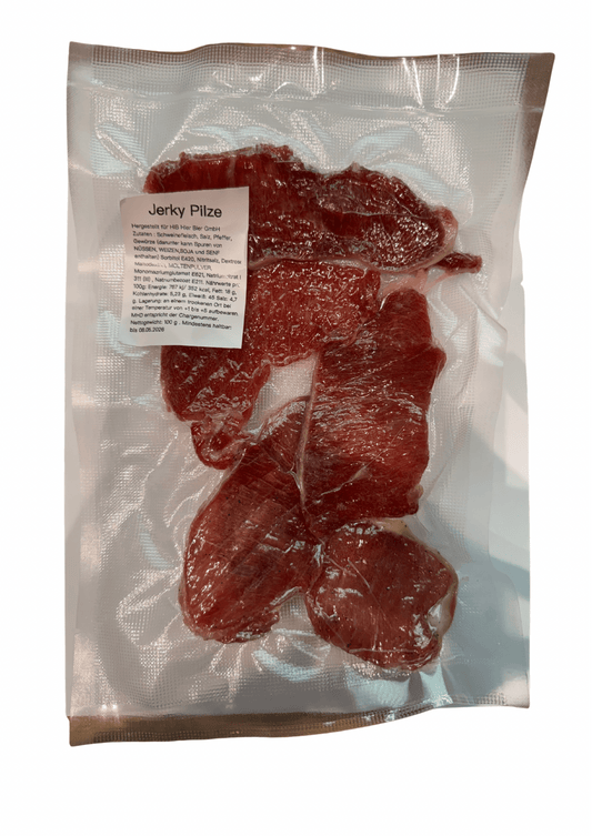 Jerky Schwein Pilze | Свинина грибы