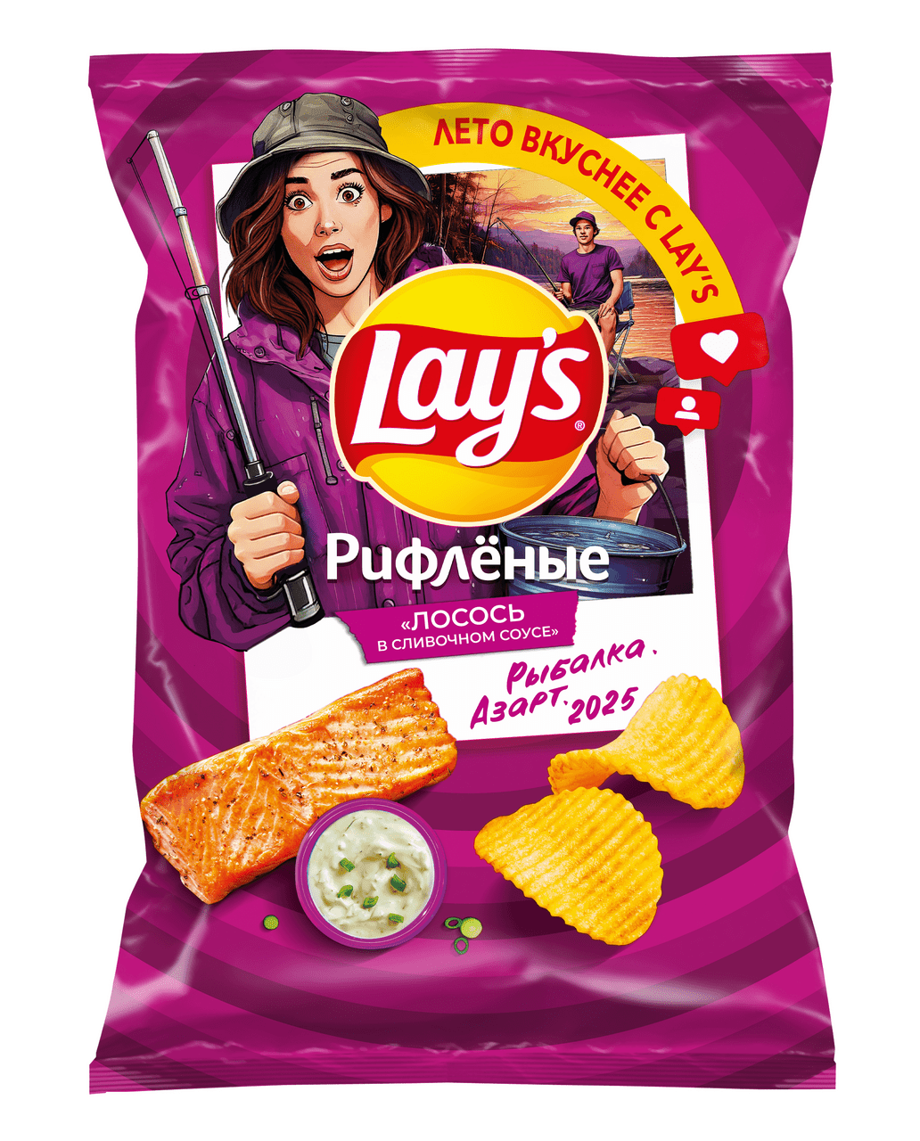 Лейс лосось | Lays Lachsgeschmack 140g